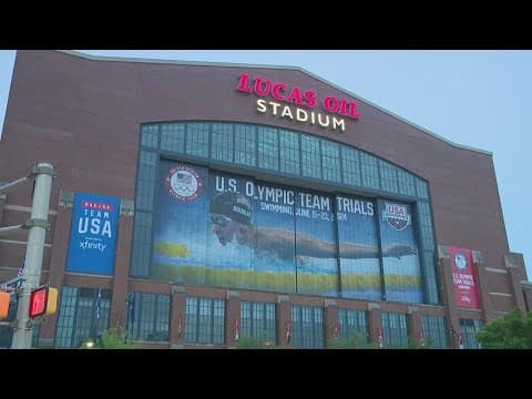 Organizers with Olympic Swim Trials to unveil pools inside Lucas Oil Stadium Wednesday