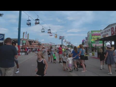 Rides, vendors starting set up ahead of Ohio State Fair