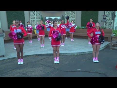 Friday morning cheer | El Cajon Valley Cheer prepares for Friday night's game