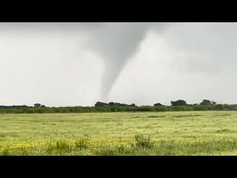 VIDEO: Tornado spotted north of Waco | Friday, April 26, 2024