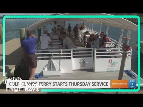 Bradenton’s Gulf Islands Ferry adds additional day of service