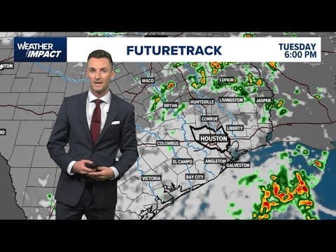 Live forecast: Heavy rain is expected in Houston tomorrow