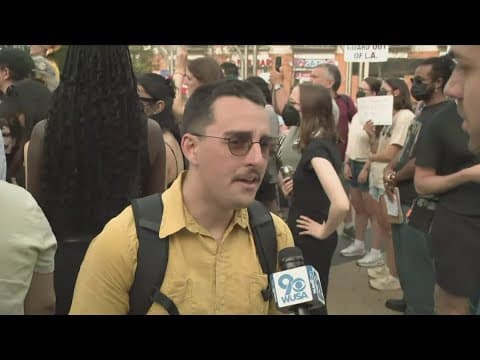 DC protestors hope to show solidarity with Los Angeles during 'Ice Out!' rally