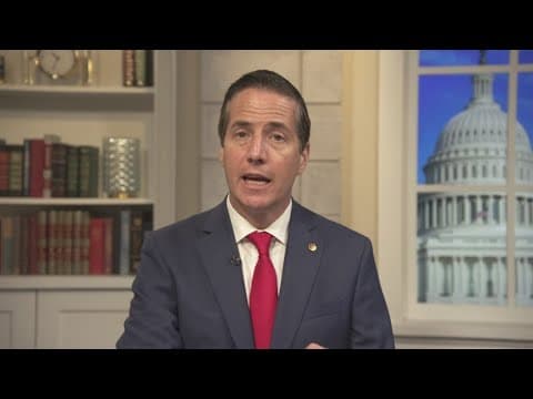 Sen. Moreno gives support for Trump's tariff plan ahead of deadline