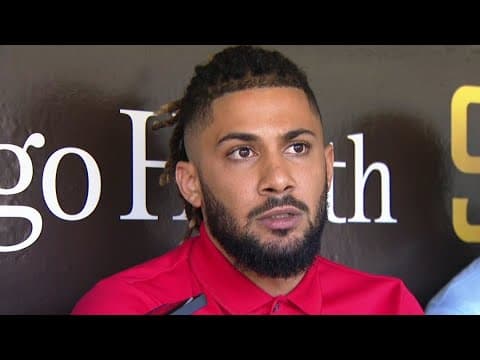 San Diego Padres all-star shortstop Tatis Jr. speaks about his 80-game suspension