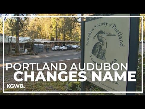 Portland Audubon announces new name