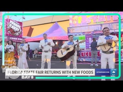 Florida State Fair returns with new foods