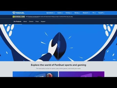 FanDuel has generated $1.9 million in first month of operation in DC