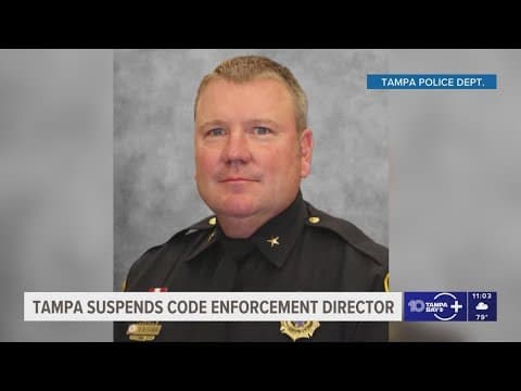 Tampa's code enforcement director suspended amid FDLE probe