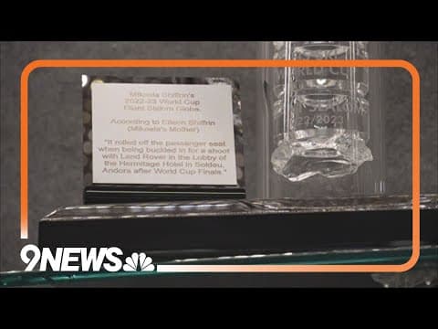 'Breaking records and breaking globes' the story behind Mikaela Shiffrin's broken trophy