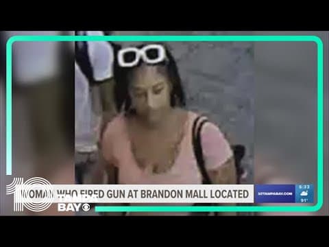 Deputies: Woman accidentally fired gun at Brandon mall