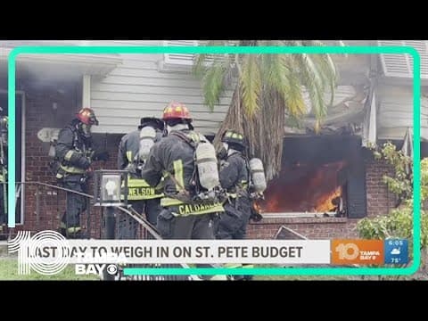 Last day for public to weigh in on St. Petersburg budget