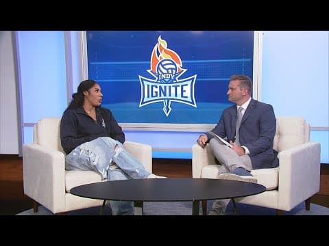 Indy Ignite outside hitter Leketor Member-Meneh previews matchup vs. Grand Rapids Rise