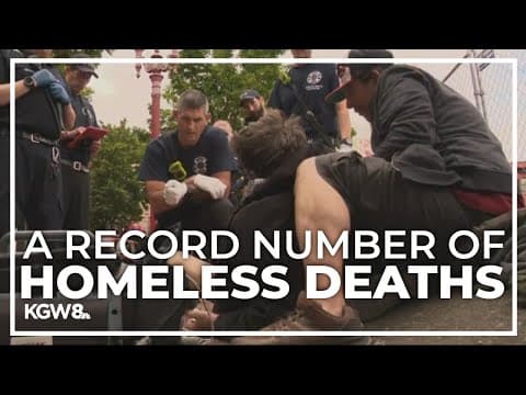 At least 315 died while homeless in Multnomah County in 2022