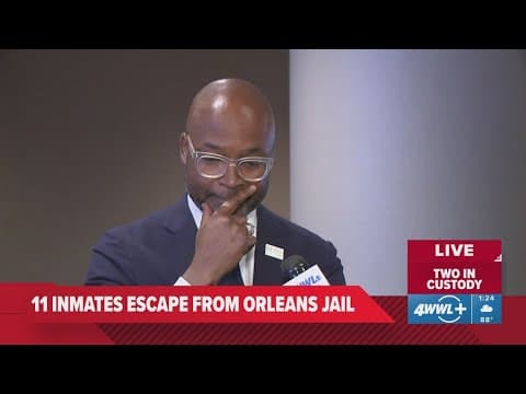 'This is absurd' DA Jason Williams believes inmates escaped in midnight hour in New Orleans