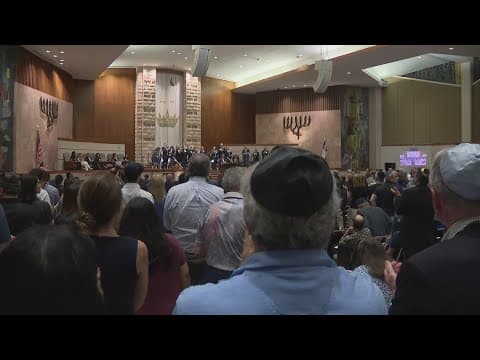 Houston's Jewish community gathers to remember lives lost in Hamas' attacks on Israel