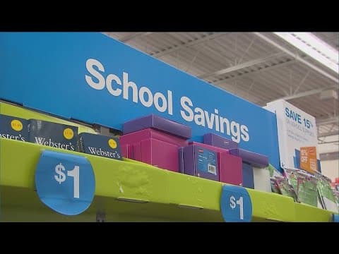 Families begin back-to-school shopping amid looming tariffs