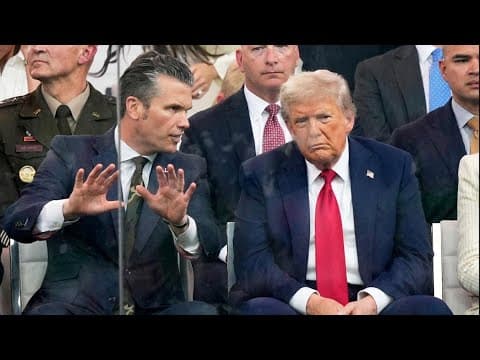 Army anniversary parade coincides with President Trump's 79th birthday