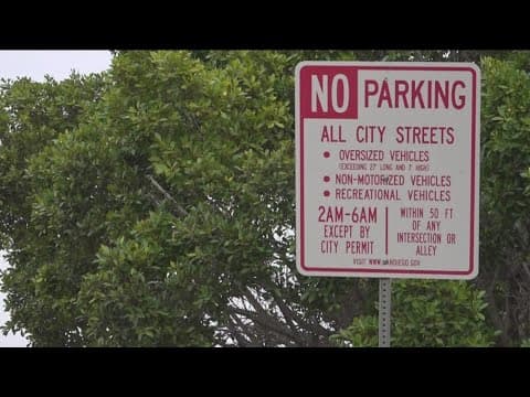 Overnight parking allowed in San Diego after class action suit