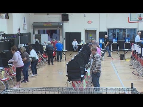 Higher than expected turnout on first day of early voting in Harris County