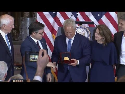 Greg LeMond awarded the Congressional Gold Medal