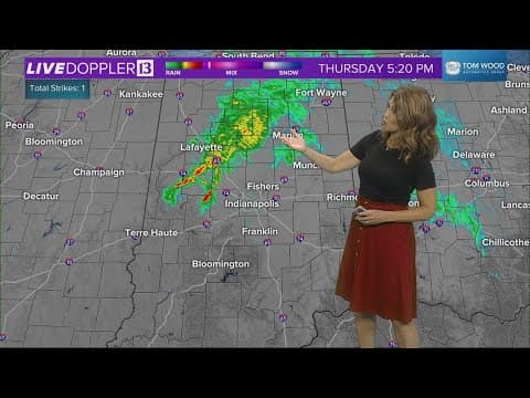 Live Doppler 13 Forecast | 5 p.m. update, Aug. 15, 2024