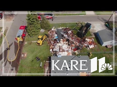 Rubble all that remains after Richfield house explosion