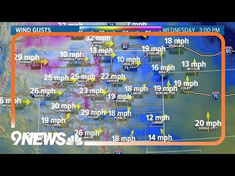 Denver weather: Cloudy, breezy and mild for Wednesday