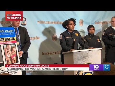 Ohio AMBER Alert | Police provide update on search for missing 5-month-old twin