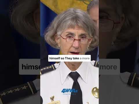 Police say a man died after harming himself when officers approached him in New Orleans.