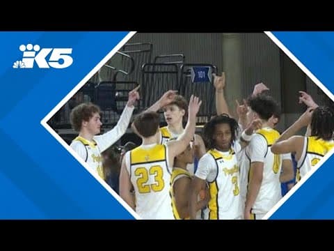 HS State Basketball Highlights:  Davis vs. Puyallup Boys