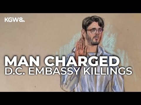 Man charged with killing Israeli Embassy staffers in D.C.; death penalty possible