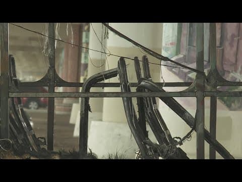 Tour bus catches fire in New Orleans