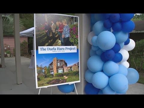 Slidell community builds a new house for senior
