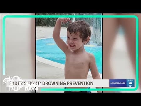 2-year-old's near drowning experience inspires family to share survival story