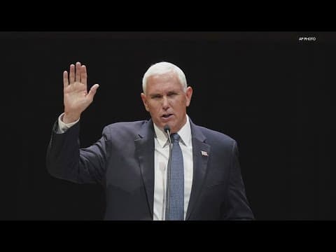 Former Vice President Mike Pence discusses Donald Trump's presidency on 'Meet the Press'