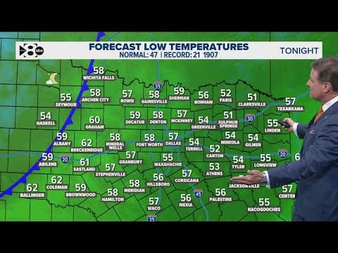 DFW Weather: Cool to chilly mornings followed by pleasant afternoons