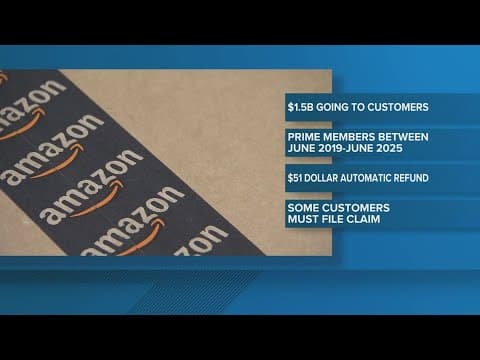 Amazon to pay $2.5 billion to settle FTC allegations it duped customers into enrolling in Prime