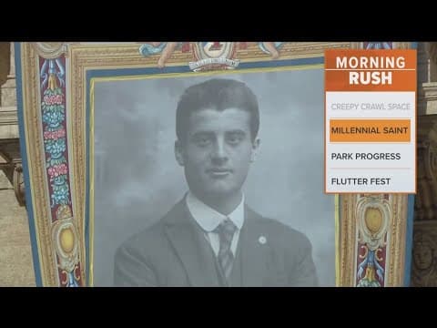 Pope Leo canonizes two saints, including the first millennial saint