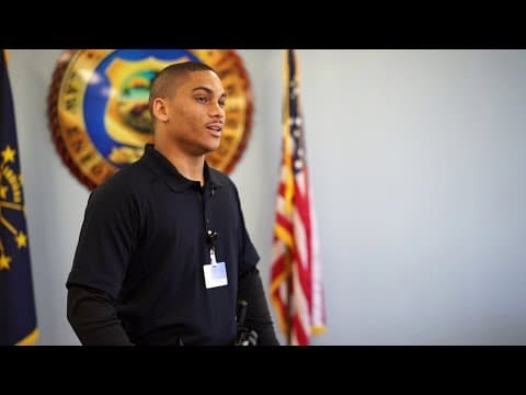 Perry Township high school graduate inspiring Indiana after police set him on right path
