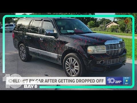 Mother hits 12-year-old daughter with SUV outside of Booker Middle School, FHP says