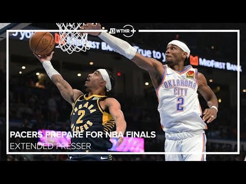 Pacers prepare for the NBA Finals against OKC | Extended Presser | 13Sports