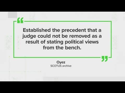 VERIFY | Has a Supreme Court Justice ever been impeached?