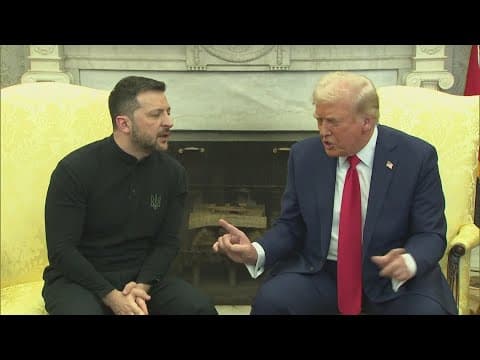 Trump calls for 'immediate' ceasefire between Ukraine and Russia, but doubts Zelenskyy wants peace