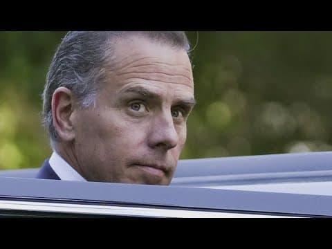 Biden pardons his son Hunter despite previous pledges not to