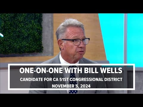 Bill Wells | Candidate for CA 51st Congressional District (full interview)