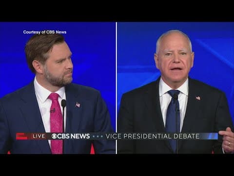 Vance and Walz face off in their only debate, here's how it could impact the race