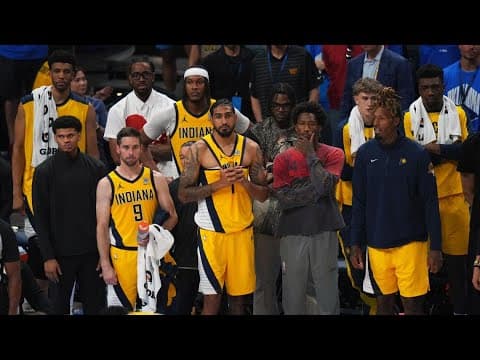 Fans react after Pacers fall to Thunder 103-91 in Game 7 of NBA Finals