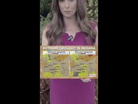 Extreme drought now in parts of Indiana