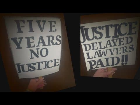 Abuse survivors fill courtroom to urge end of church's 5-year-old bankruptcy